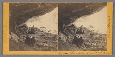 Under the Upper Yosemite Fall by Carleton E. Watkins